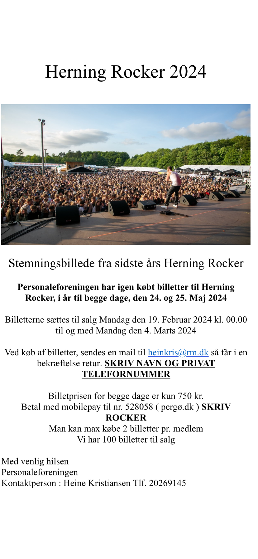 Herning Rocker 24-25 maj @ Herning